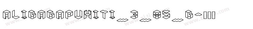 AlibabaPuHiTi_3_85_B字体转换