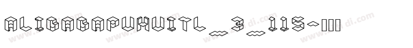 AlibabaPuHuiTL_3_115字体转换