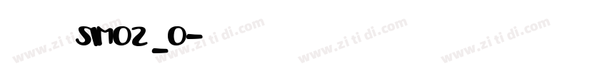 青柳隷書SIMO2_O字体转换