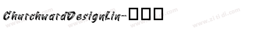 ChurchwardDesignLin字体转换