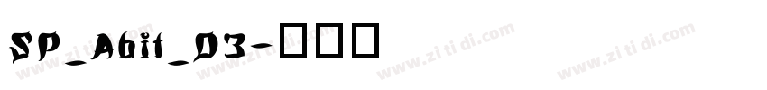 SP_Abit_03字体转换