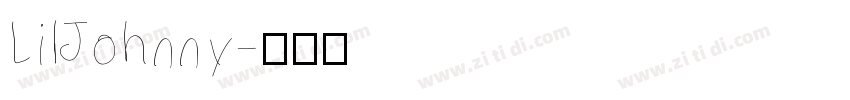 LilJohnny字体转换