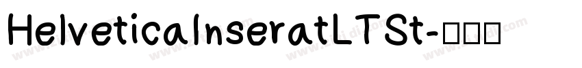 HelveticaInseratLTSt字体转换