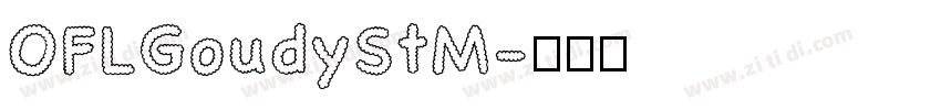 OFLGoudyStM字体转换