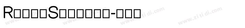 RomanSophist字体转换