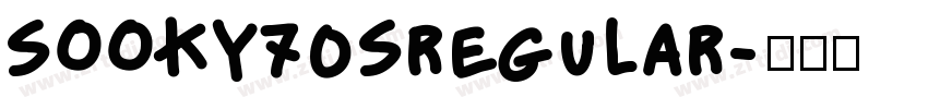 sooky70sregular字体转换