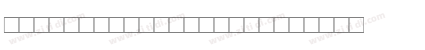 FutshiCondensedSmall字体转换