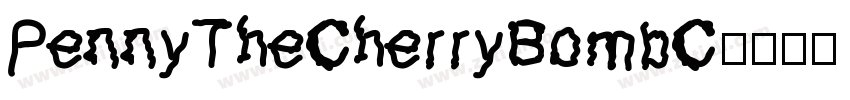 PennyTheCherryBombC字体转换