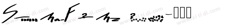 SaltyFeathers字体转换