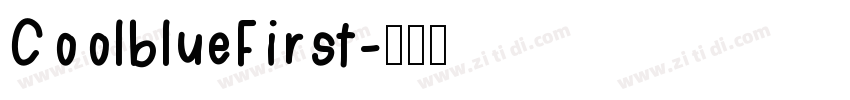 CoolblueFirst字体转换
