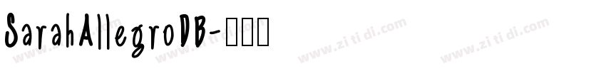 SarahAllegroDB字体转换