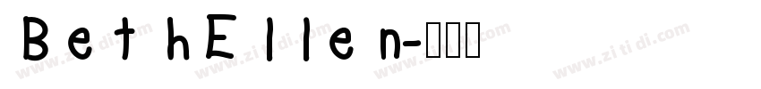 BethEllen字体转换