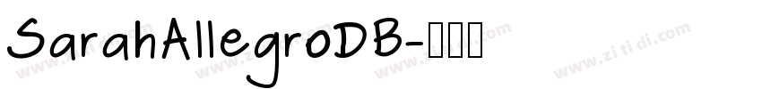 SarahAllegroDB字体转换
