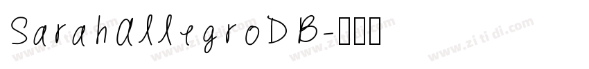 SarahAllegroDB字体转换