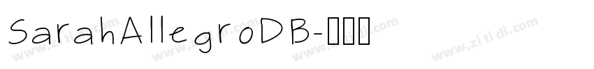 SarahAllegroDB字体转换