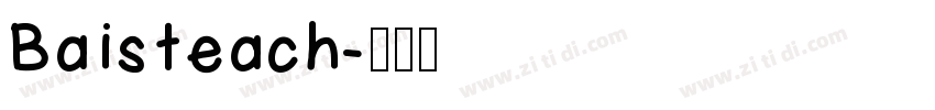 Baisteach字体转换