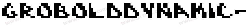 GroboldDynamic字体转换