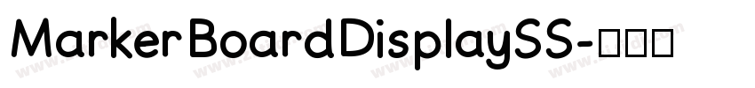 MarkerBoardDisplaySS字体转换