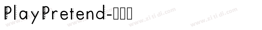 PlayPretend字体转换