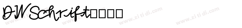 DINSchrift字体转换