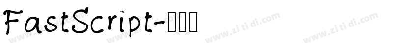 FastScript字体转换