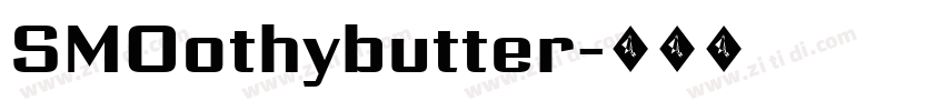 SMOothybutter字体转换
