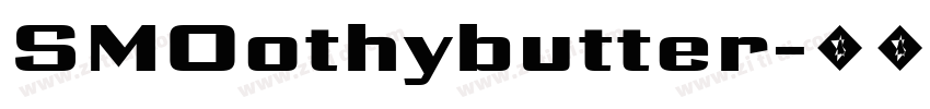 SMOothybutter字体转换