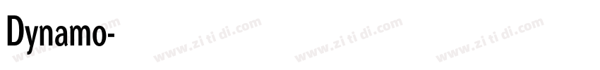 Dynamo字体转换