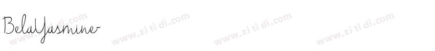 BelaYasmine字体转换