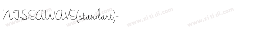 NTSEAWAVE(standart)字体转换