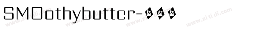 SMOothybutter字体转换