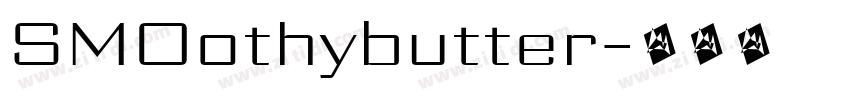 SMOothybutter字体转换