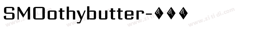 SMOothybutter字体转换