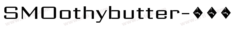 SMOothybutter字体转换