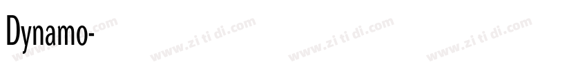Dynamo字体转换