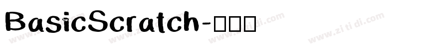 BasicScratch字体转换