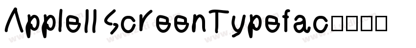 AppleIIScreenTypefac字体转换