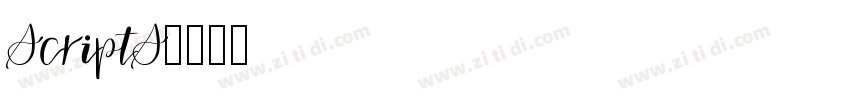 ScriptS字体转换