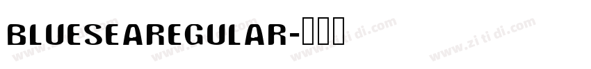 BlueSeaRegular字体转换