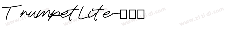 TrumpetLite字体转换