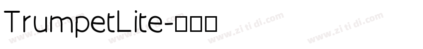 TrumpetLite字体转换