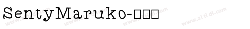 SentyMaruko字体转换