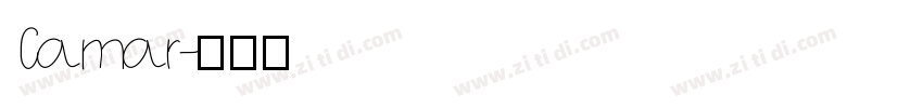 Camar字体转换