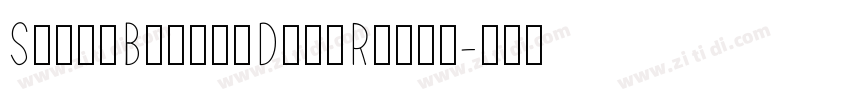 ShineBubbleDecoRegul字体转换