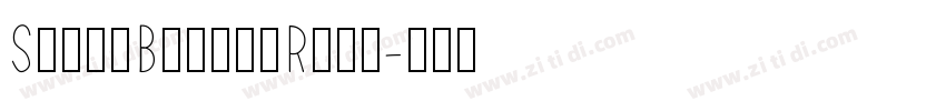 ShineBubbleRegu字体转换