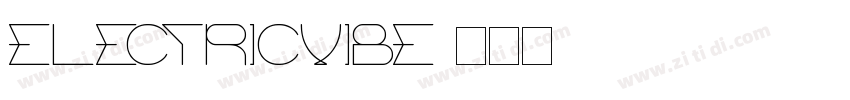 ElectricVibe字体转换