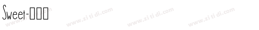 Sweet字体转换