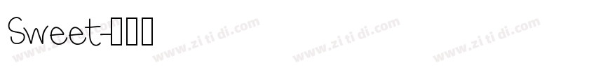 Sweet字体转换