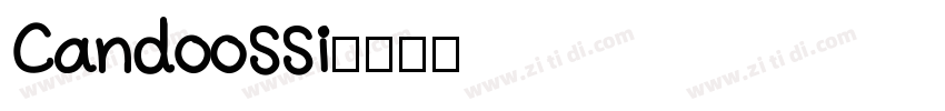 CandooSSi字体转换