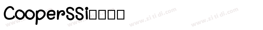 CooperSSi字体转换